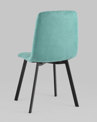 Стул Oliver Square велюр Мятный_5